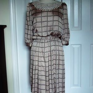 Vintage 1980s Dress by Lady Carol Petites